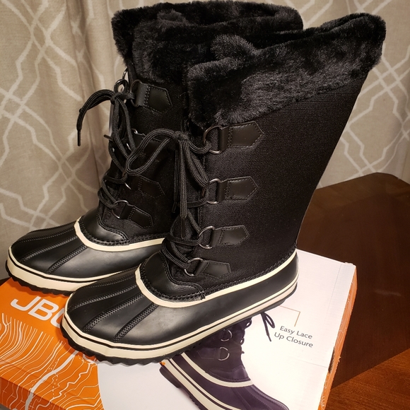 JBU Ladies Winter and Spring boots, black in colo, size 9 - Picture 2 of 10
